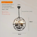 Axyaa Crystal Birdcage LED Pendant Chandelier for Home Decor