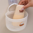 Axyaa Kitchen Hanging Storage Basket - Cute Cartoon Sausage Mouth Organizer