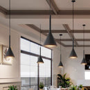 Axyaa Nordic Resin Pendant Light - Modern Minimalist Design E27 Bulb for Bedroom, Dining Room, Bar