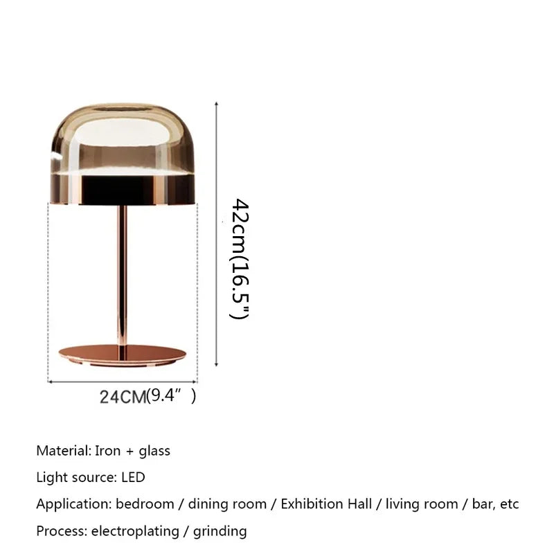 Axyaa Nordic LED Desk Lamps: Modern Style for Home Decor
