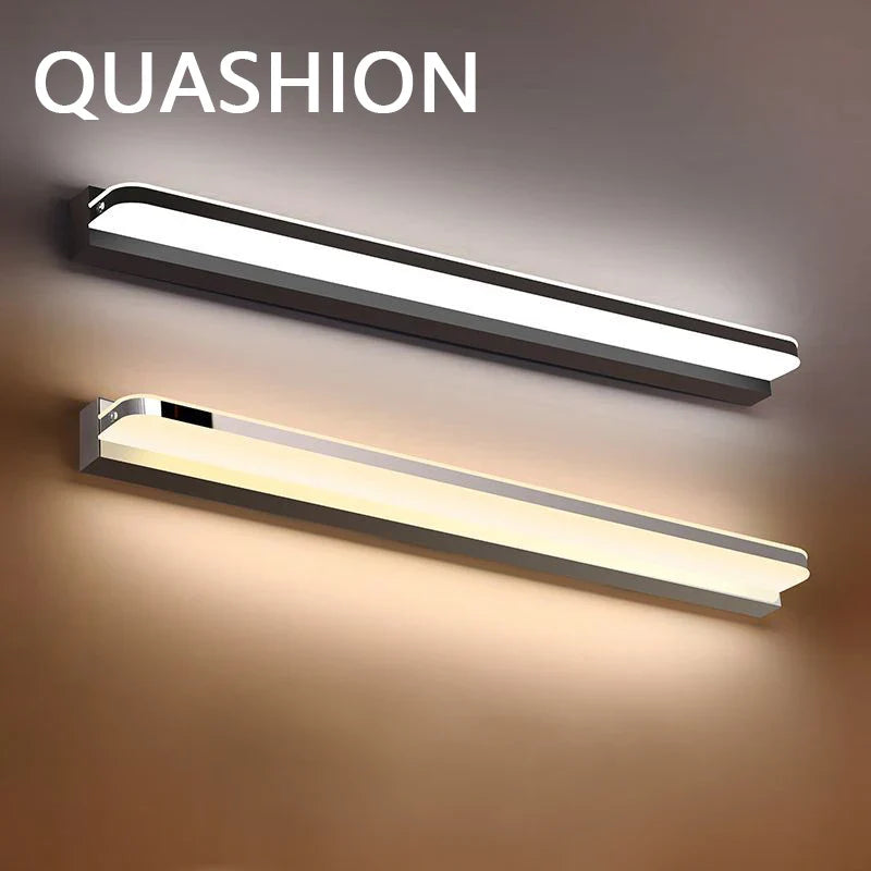 Axya Modern Mirror Wall Lamp with LED Light for Bathroom and Bedroom