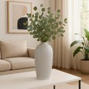 Ceramic Vase for Home Decor - Axyaa Modern Style Accent for Living Room, Table