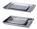 Axya Stainless Steel Tea Tray with Drawer for Kung Fu Tea Ceremony