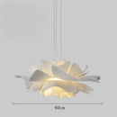 Axyaa Nordic Modern Flower Acrylic Chandelier Pendant Lamp for Living Room Kitchen