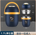 Axyaa Stainless Steel Vacuum Insulated Bento Box - Two-Layer Ultra Long Insulation