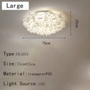 Axyaa Acrylic Flower LED Ceiling Light for Bedroom, Living Room, Children's Room.