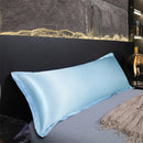 Axyaa Waterproof Ice Silk Pillowcase - Solid Color, Washable Liner Case