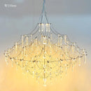 Modern Crystal Chandelier by Axyaa for Elegant Living Spaces