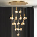 Axyaa Modern LED Chandelier Pendant Light for Dining Room and Ceiling, Indoor Decorative Lighting