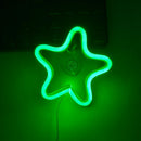 Axyaa Car Window Neon Lights Remote Control Flashing Heart Decorations Neon Party