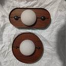 Axyaa Alabaster Wall Light: Modern Designer Marble Bedroom Bed Aisle Art Lighting