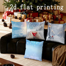 Axyaa Winter Scenes Pillow Covers for Sofa Bedroom Car Cushion