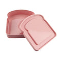 Axyaa Toast Bento Box: Reusable Sandwich Bread Storage for Office, School, Picnics