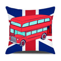 Axyaa London Guard Street Scene Cushion Cover - Cute Cartoon Design