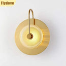 Axyaa Modern Luxury Glass Wall LED Lamp for Bedroom, Living Room, and Hotel Decoration