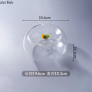 Axya Glass Dessert & Snack Bowl Set - Stylish Double Sided Serving Bowls