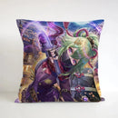 Axyaa Square Cushion Cover - Genshin Impact Pillowcase for Sofa Décor & Gifts