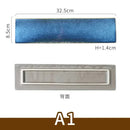 Axyaa Ceramic Sushi Sashimi Plate - Elegant Long Dessert Serving Platter