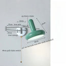 Axyaa Milky Green LED Wall Sconce - Modern Nordic Iron Art Lamp