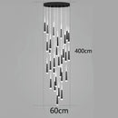 Axyaa Modern LED Pendant Chandeliers for Living Room Staircase Hanging Light