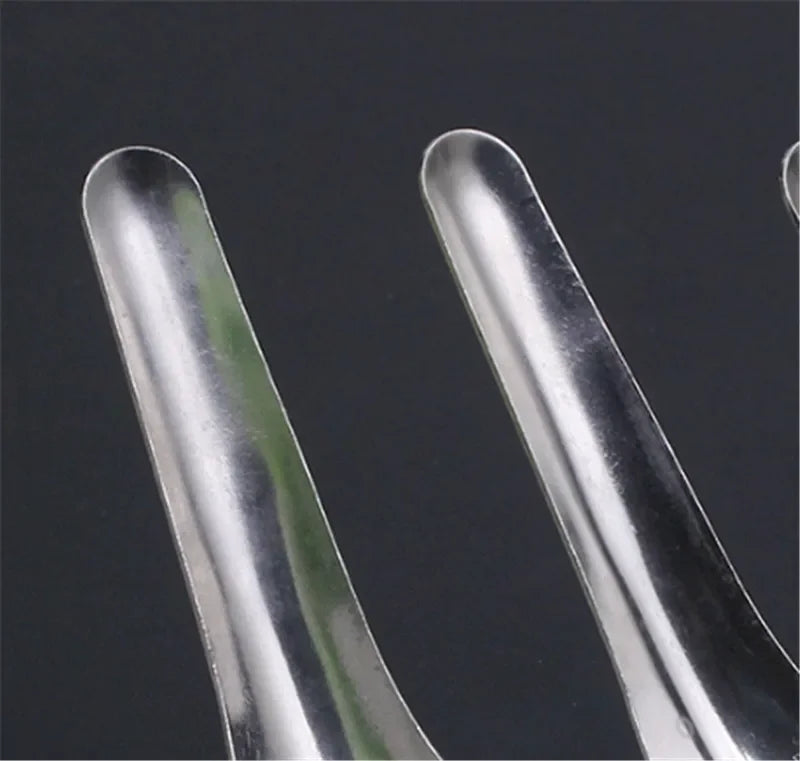 Axya Stainless Steel Soup Spoons Set Flat Bottomed Tablespoon Kitchen Tools