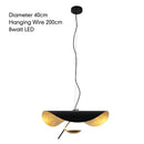 Axyaa Lotus Leaf Art LED Pendant Chandelier for Restaurant, Bedroom, and Clothing Store