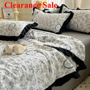 Axyaa Cotton Air Conditioner Quilt Set - Summer Cool, Thin, Machine Washable