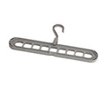 Axyaa 9-hole Clothes Hanger Organizer Rotating Storage Rack for Wardrobe and Drying