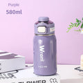 Axyaa Stainless Steel Insulated Straw Cup – Large Capacity Dual Drinking Cup