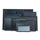 Axya Japanese Style Black Tray 30cm - Home Kitchen Tableware Plate & Storage