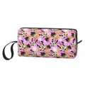 Axyaa Minnie Mouse Makeup Bag Cosmetic Pouch - Cute Cartoon Merch for Girl Woman