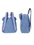 Axyaa Kids Plush Teddy Bear Backpack Children's Small Bear Ear Fashion Bag