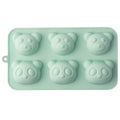 Silicone Bear Cake Mold by Axyaa: High Temp Oven Baking Tool for Baby Food