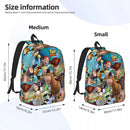 Axyaa Toy Story Cartoon Backpack | Kids Schoolbag - Bright & Fun Design