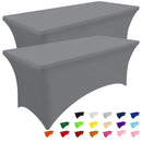 Axyaa Stretch Spandex Tablecloth for Outdoor Events, Weddings, and Parties