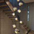 Axyaa Modern Stair Pendant Chandelier for Indoor Lighting