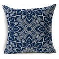 Axyaa Ramadan Vintage Ethnic Pattern Cushion Cover 45x45cm Linen Pillow Case