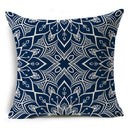 Axyaa Ramadan Vintage Ethnic Pattern Cushion Cover 45x45cm Linen Pillow Case
