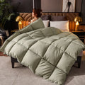 Axyaa Winter Down Comforter - Double/Single Size Warm Quilted Bedding