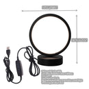 Axyaa Nordic LED Wrought Iron Table Lamp