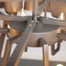 Axyaa Irregular Iron Chandelier Modern Light Luxury for Home Decoration