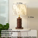 Axyaa Retro Contemporary LED Table Lamp for Living Room Study Bedroom