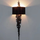 Axyaa Artistic Copper Wall Lamp for Living Rooms, Corridors, Clubs - Simple Decorative Light