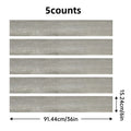Axyaa Wood Plank Vinyl Floor Tile, Self-Adhesive, Easy DIY, SXP Stickers for Any Room