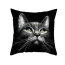 Axyaa Black Cat Pillowcases - Cute Kitty Design for Animal Lovers