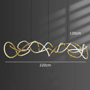 Axyaa Modern LED Pendant Light Chandeliers for Living and Dining Room