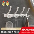Axyaa Door Hooks Clothes Hanger Storage Wall Hanging Kitchen Bathroom Accessories