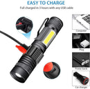 Axya Tactical LED Flashlight: High Lumen Aluminum Alloy Waterproof Torch