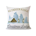 Axyaa Christmas Cushion Covers 45x45 - Modern Home Decor Pillowcases for Sofa, Couch, Bed