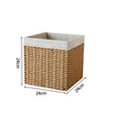 Axyaa Wicker Storage Basket for Picnics, Toys, and Clothes